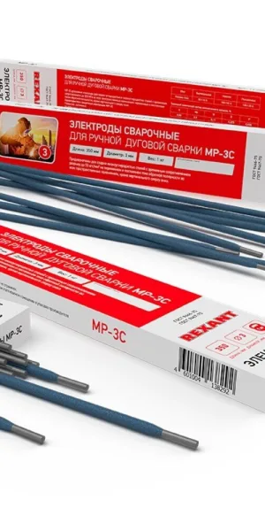 Сварочные электроды Rexant МР-3 d4 мм 5 кг (11-0953)