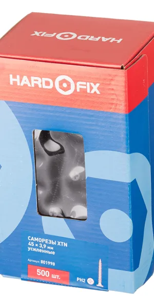 Саморезы ГМ 45x3,9 мм усиленные XTN Hard-Fix (500 шт.)