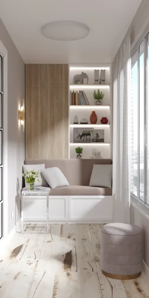 Керамогранит Lavelly Rustic Wood кремовый матовый 1200х600х8,5 мм (2 шт.=1,44 кв.м)