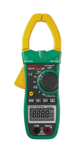 Клещи токовые Mastech MS2138 (13-1311)