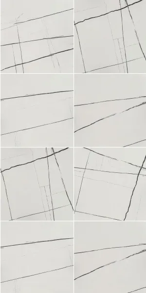 Керамогранит Lavelly Marble Accent белый полированный 600х600х8,2 мм (4 шт.=1,44 кв.м)