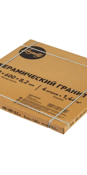 Керамогранит Lavelly Marble Accent белый полированный 600х600х8,2 мм (4 шт.=1,44 кв.м)