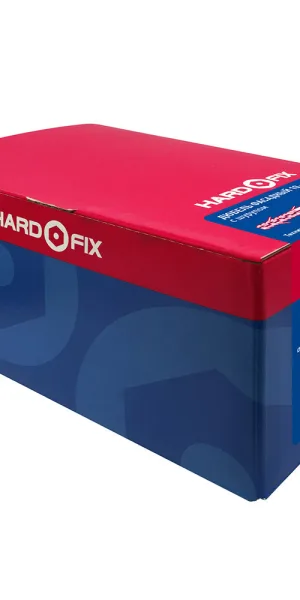 Дюбель фасадный Hard-Fix с шурупом шестигранная головка 10х160 мм коррозионностойкий (25 шт.)