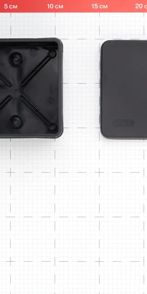 Коробка распределительная 100х100х50 мм IP67 Greenel (GE42455-05)