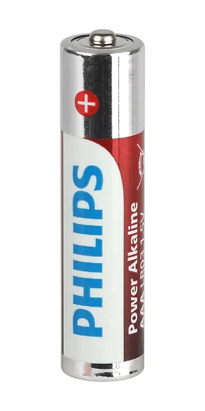 Батарейка Philips Power ААА мизинчиковая LR03 1,5 В (4 шт.) (Б0062736)