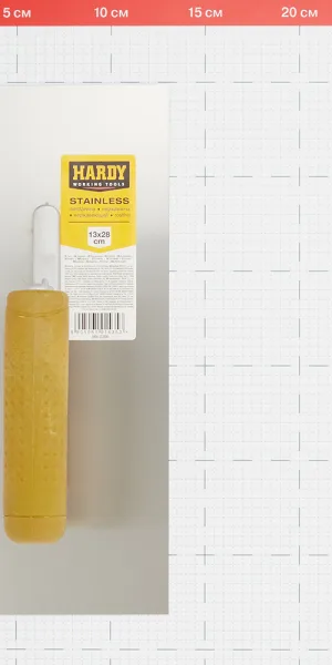 Гладилка плоская Hardy 20 (0800-202800) 280х120 мм с эргономичной ручкой
