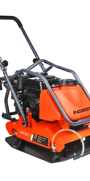 Виброплита бензиновая Patriot SVR-100T 610х400 мм 4781 Вт 6,5 л.с. (550123101)