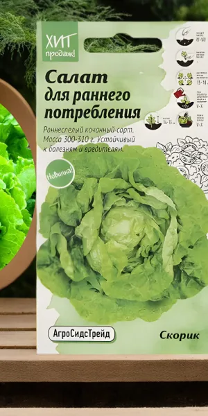 Салат Скорик Агросидстрейд 1 г