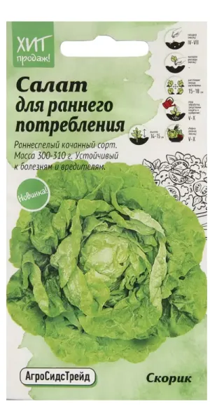 Салат Скорик Агросидстрейд 1 г