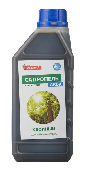 Удобрение жидкое концентрат Хвойные Сапропель Аква 1 л