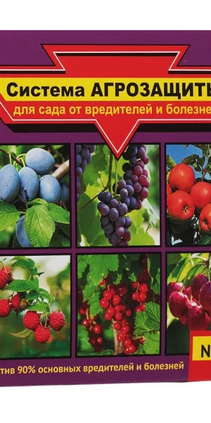 Средство для защиты плодовых деревьев от вредителей и болезней Ваше хозяйство Система Агрозащиты №3 50 г