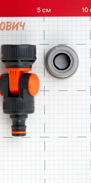 Адаптер 3/4х1 для крана Daewoo пластиковый поворотный (DWC 1825)