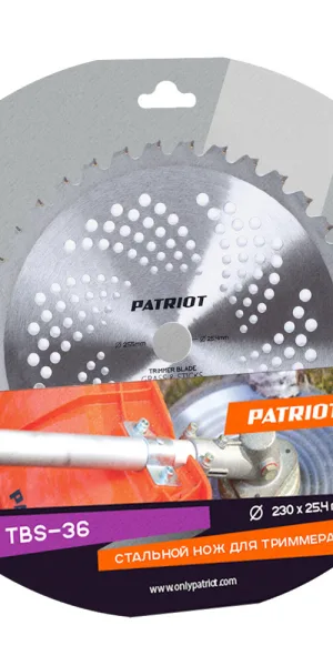 Нож для триммера Patriot TBM-36 36 зубьев (809115221)