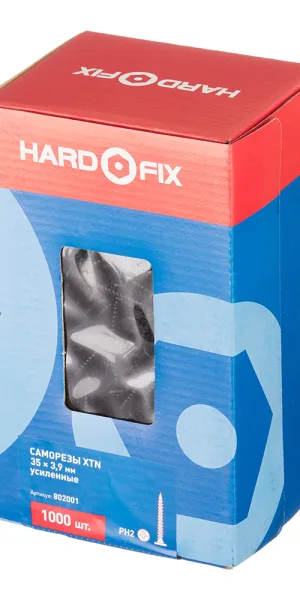 Саморезы ГМ 35x3,9 мм усиленные XTN Hard-Fix (1000 шт.)
