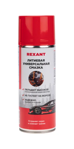 Смазка литиевая для резиновых уплотнителей 520 мл аэрозоль Rexant