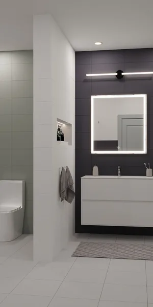 Плитка облицовочная Lavelly Monocromo Green 600x300x9 мм (10 шт.=1,8 кв.м)