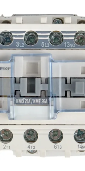 Контактор модульный EKF PROxima КМЭ (ctr-s-25-220) 230-240 В 25 А тип AC 1НО малогабаритный