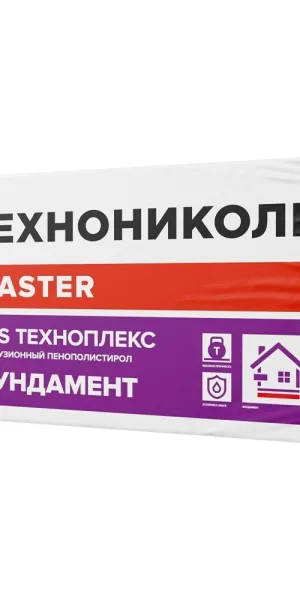 Экструдированный пенополистирол Технониколь Техноплекс Фундамент 50х580х1180 мм
