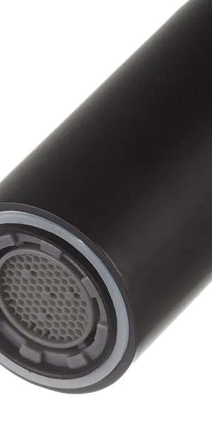Смеситель для кухни Esko K15B черный с гибким изливом однорычажный