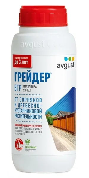 Средство для защиты газона от сорняков Avgust Грейдер 500 мл