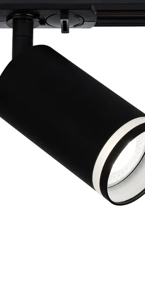 Трековый светильник однофазный Arte Lamp Imai 15 Вт GU10 1 кв.м черный (A2364PL-1BK)