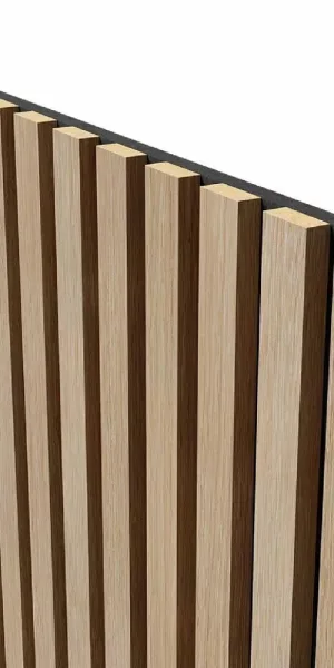 Панель акустическая 298х2750х19 мм Cosca Decor ясень тирамису 1,64 кв.м (2 шт.)