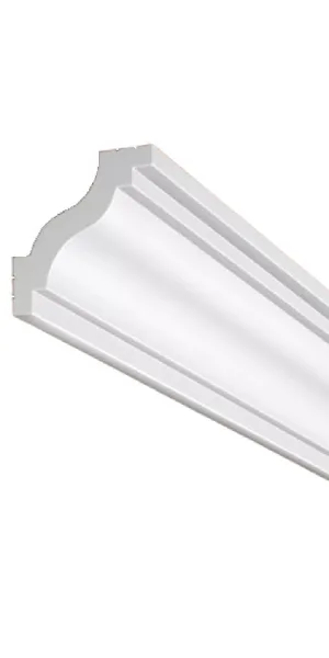 Плинтус потолочный из экополимера ударопрочный 40х41х2000 мм Cosca Decor KX