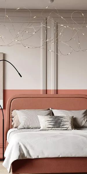 Плинтус потолочный из экополимера ударопрочный 40х41х2000 мм Cosca Decor KX
