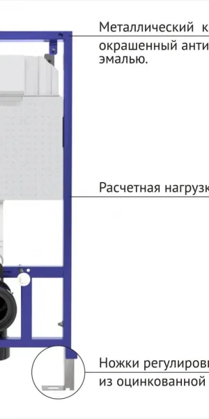 Комплект инсталляции Berges Balance с унитазом Lavelly Classic Black и сиденьем дюропласт микролифт быстросъем (041400/1020758)