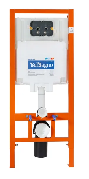 Инсталляция BelBagno 80 для подвесного унитаза без кнопки (BB002-80)