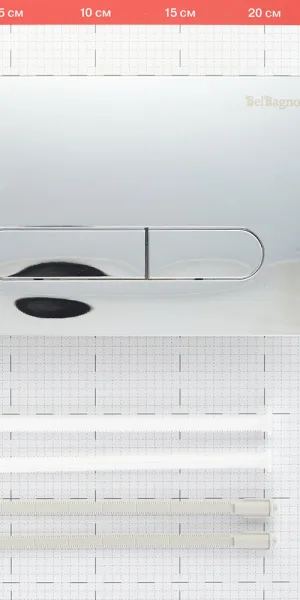 Клавиша смыва для инсталляций BelBagno Prospero хром (BB005-PR-CHROME)