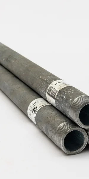Сгон 1/2 НР(ш) х 150 мм стальной оцинкованный ДТРД