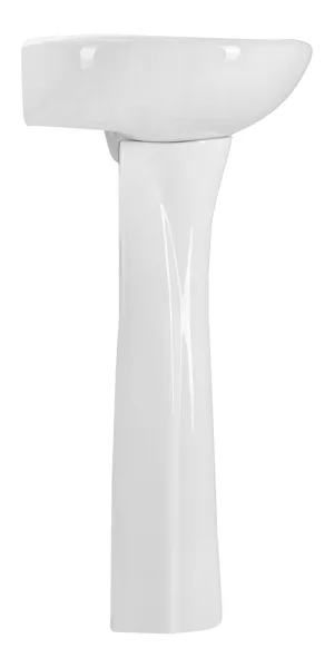 Комплект раковина с пьедесталом Lavelly Oval 49 см белая (OTZ212)