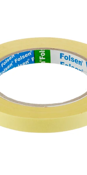 Лента малярная Folsen желтая 12 мм 50 м