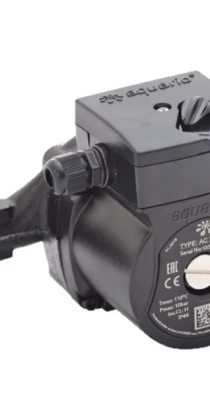 Циркуляционный насос для систем отопления Aquario AC 254-180 DN25 подъем 4 м 180 мм с гайками (5354)