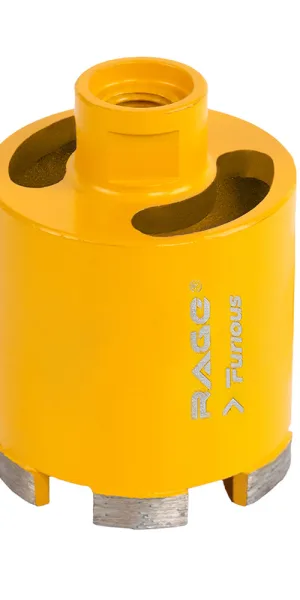 Коронка алмазная Rage Furious (559473) по бетону d72 мм