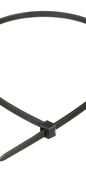 Стяжка кабельная Fortisflex КСС 300х3,6 мм нейлонoвая черная (100 шт.) (49413)