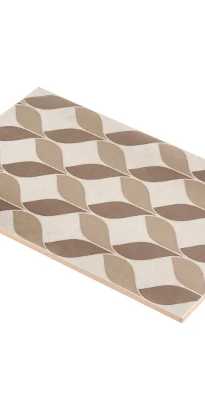 Плитка декор Kerama Marazzi Орсони серая светлая 300x200x6,9 мм