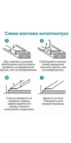 Плинтус алюминиевый напольный черный 5,9х16х2700 мм L-образный