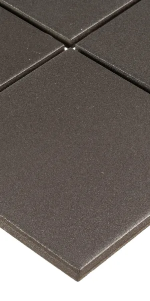 Мозаика Kerama Marazzi Агуста черная из керамогранита 400х300х7 мм квадрат (8 шт.=0,922 кв.м)