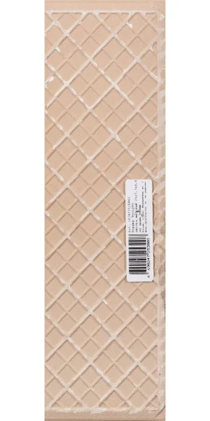 Плитка бордюр Kerama Marazzi Тессуто листья серая 250x77x8 мм