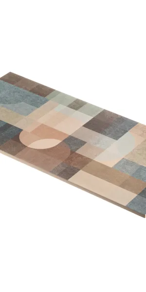 Плитка декор Kerama Marazzi Чементо многоцветная 600x300x9 мм