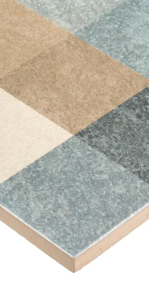 Плитка декор Kerama Marazzi Чементо многоцветная 600x300x9 мм