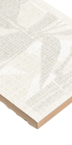 Плитка бордюр Kerama Marazzi Тессуто бамбук серая 250x77x8 мм