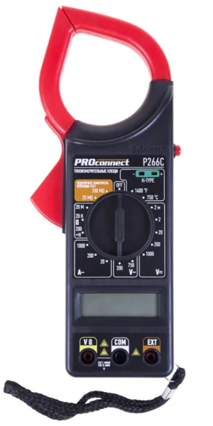 Клещи токовые Proconnect P266C (13-3052)