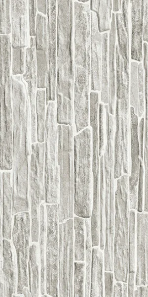 Плитка облицовочная Alma Ceramica Rocko серая 01 600x200x7,5 мм (16 шт.=1,92 кв.м)