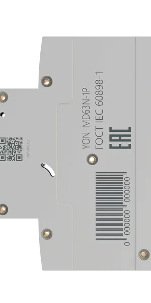 Автоматический выключатель модульный DKC Yon Max MD63N 1P 16А тип C 6 кА 230 В (MD63N-1PC16)