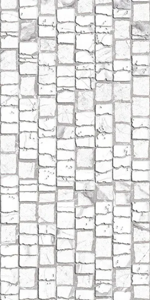 Плитка облицовочная Alma Ceramica Laurent белая мозаика 740x246x9 мм (7 шт.=1,274 кв.м)