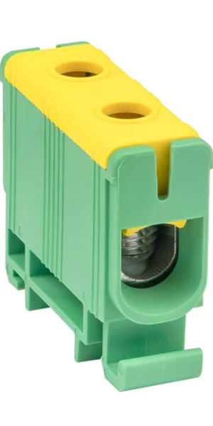 Клемма на 2 провода EKF PROxima КСВ 16-50 2,5-50 кв.мм с пастой (plc-kvs-16-50-y-green)