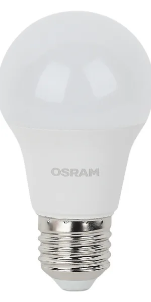 Лампа светодиодная Osram E27 4000К 7 Вт 600 Лм 230 В груша A60 матовая